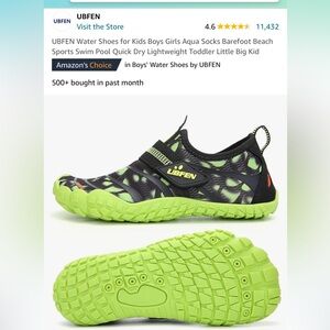 UBFEN water shoes - NWT